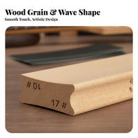 Sandpaper Included Fingerboard Radius Sanding Block DIY Friendly Guitar Fingerboard Sanding Block Comfortable Grip for Guitarists, Workshop