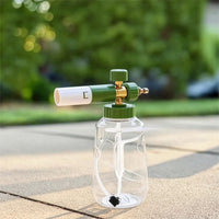 Car Wash Foam Sprayer Adjustable Foam Sprayer with Quick-Connect Transparent for Driveway Washes
