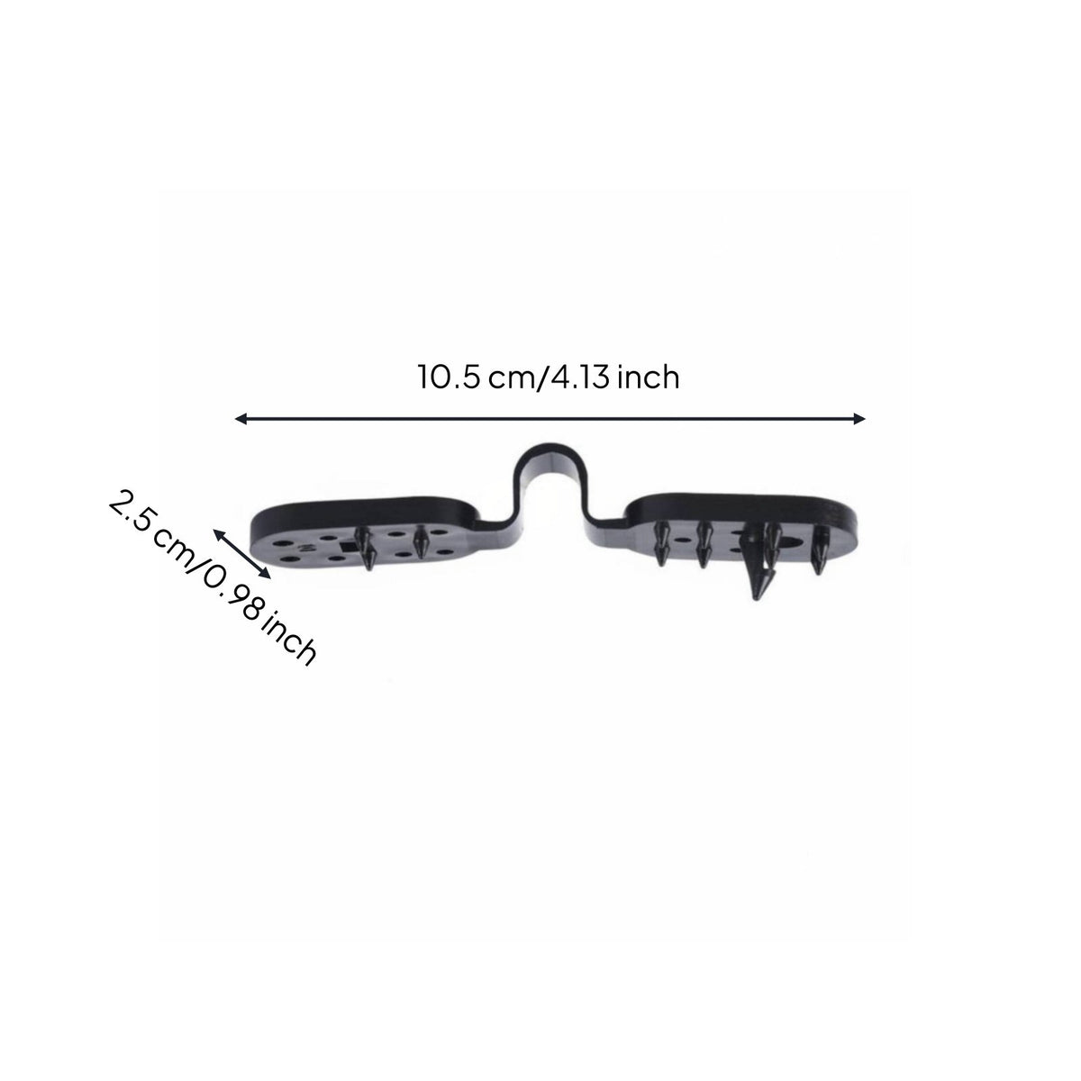 3 Pieces Sun Shade Net Clip Long-Lasting Plastic Shade Cloth Clip Windproof