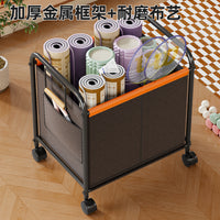 Yoga Mat Storage Rack for Home Fitness Equipment, Simple Style