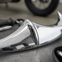Front Mudguard Tip Accent Streamlined Motorcycle Mudguard Tip Trim Curved