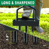 Adjustable Manual Soil Digger and Lawn Aerator