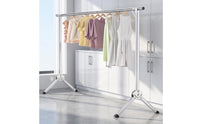 Foldable Folding Clothes Drying Rack Floor-Standing Clothes Drying Rack Rust Resistant Sturdy for Apartment