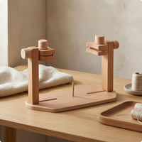 Wooden Embroidery Stand Tabletop Adjustable Embroidery Stand Needlework Tool