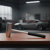 3 Pieces Aluminum Body Indentation Professional Grade Indentation Knockdown Set Ergonomic Grip Car Body Tap down Tool Kit for Professionals, Garage