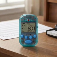 Digital Metronome Compact Attachable Metronome Indicator Light Rhythm for Instrument Practice