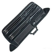 Portable Soft Billiard Cue Bag Lightweight 6-Slot Cue Case Waterproof Sports Accessory for Tournaments