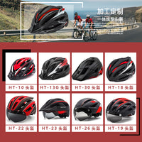 Mountain Bike Helmet with Light for Off-Road Cycling