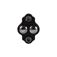 Waterproof metal push button, auto-lock
