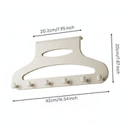 Door Back Hook Organizer No over Door Hook Rack Easy to Install