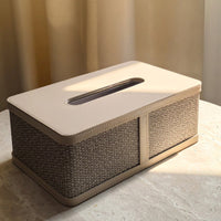 Leather Tissue Box Cover Luxury Design Decorative Tissue Holder Luxurious Feel