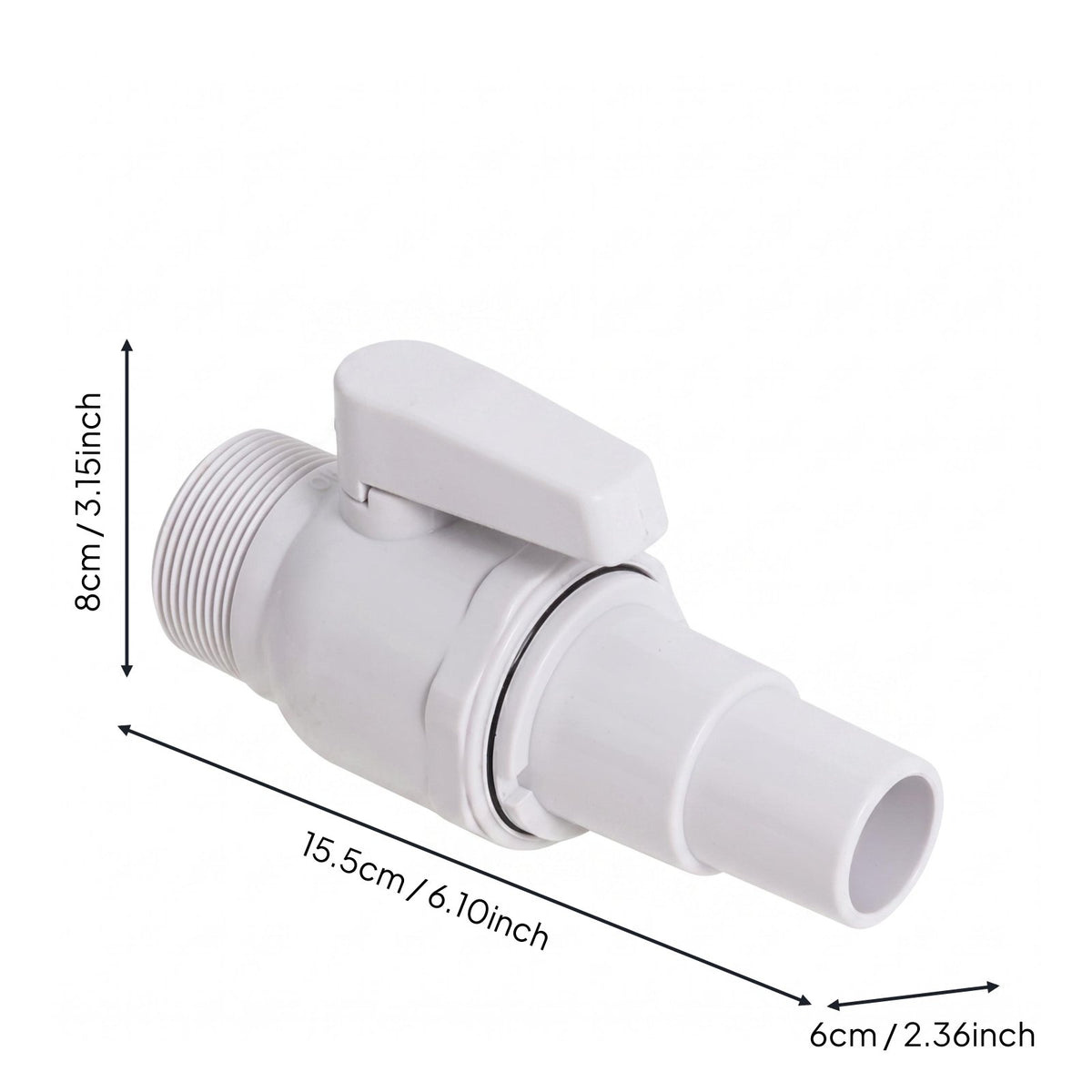 Hayward SP0729 Replacement Valve Simple Flow Control Regulation 2 Way Pool Valve