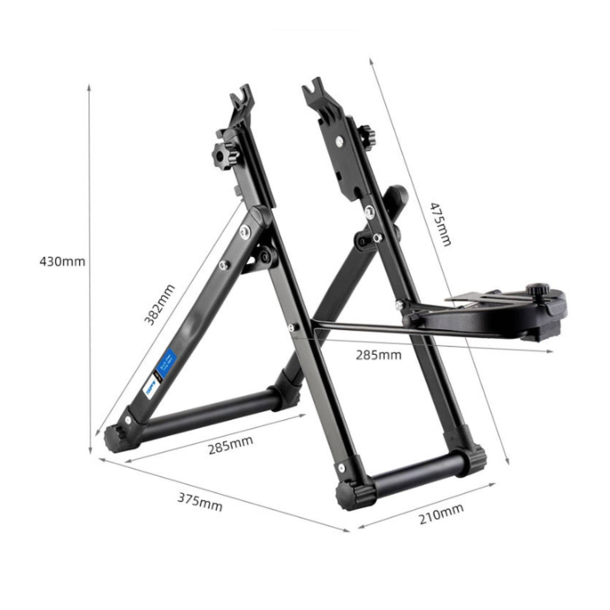 Portable Bike Wheel Truing Stand Adjustable Cycle Wheel Truing Stand Easy to Use for Cyclists, Repair Shop