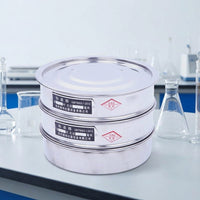 Test Sieve Stainless Steel 20cm, Laboratory Analytical Sieve for Particle Analysis, Vibrating Sieve for Accurate Analysis, Sieve for Raw Materials & Granule Size