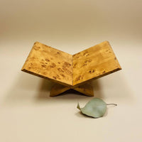 Cross Book Stand Rustic Cross Book Holder Stand Decorative Tabletop Piece Wood Display Rack for Hotel Decorators, Homestay, Coffee Table, Sales Office