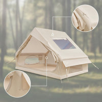 Inflatable Tent Self-Supporting Inflatable Shelter Windproof Outdoor Shelter for Campers