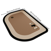 Non-Slip Absorbent Bathroom Rug
Quick-Dry Floor Mat