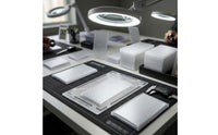 Clear Trading Card Centering Tool Printed Card Centering Tool Sturdy Portable for Desk