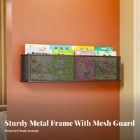 slender surfaceMounted Book Rack tooltoolwithout drilling installation surfaceMounted Book Holder