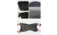 Pressure Relief Silicone Saddle Pad Cushioning Anti-Slip Saddle Pad Long-Lasting Equestrian Gear Easy Clean for Equestrians