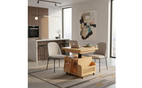 Multifunctional Mobile Folding Coffee Table Space Saving Convertible Coffee Dining Table for Small Apartment Dwellers
