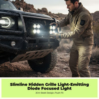 Waterproof LED grille light for SUV