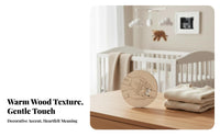 Wooden Birth Keepsake Plaque Family Appreciation Day Gift Infant Birth Announcement Wooden Plaque Newborn Announcement Plaque for New Parents, Parent