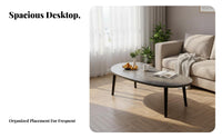 Round Tripod Table Modern design Home Furniture Minimalist Design adaptable Use for Students, Adults