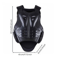 Motorcycle Vest Impact Resistant Motocross Lightweight Riding Back Protector for Skiing