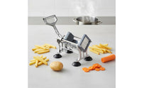 Consistent Strips French Fry Cutter Heavy-Duty Metal Body Potato Cutter Easy Clean for Restaurant