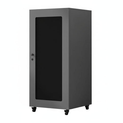 AV Equipment Tower Audio Rack Home Theater Component Rack KTV Sound System Cabinet Locking Media Cabinet Wood Construction Adjustable Shelves Suitable for Home Theater Studio KTV Room