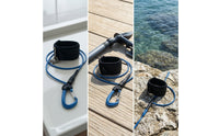 Freediving Wrist Lanyard Compact Lanyard with Padded Cuff Comfortable Leash for Divers