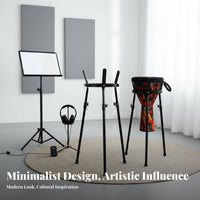 Adjustable Djembe Stand Universal Fit Drum holder Foldable Design for Musicians