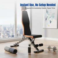 Sit Up Bench, Multifunctional Dumbbell Bench, Foldable Fitness Chair, Abdominal Exercise Equipment, Adjustable Weight Bench