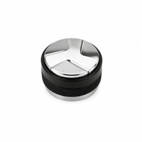 Distributor with Three-Leaf Design Textured Espresso Tamper Long-Lasting