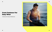 Waterproof Aquatic Vest, Quick Dry, Unisex, Athletic