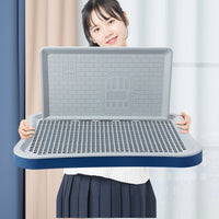 Large Dog Toilet Tray with Wall for Small and Medium Dogs