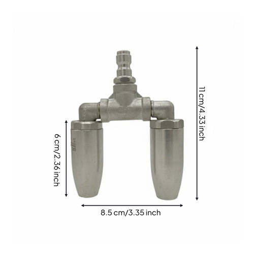 304 Stainless Steel Spray Nozzle High Pressure for Garden Watering