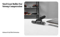 Creates Seamless Finish Carpet Seam Roller Efficient Adhesion Toothed Carpet Roller Heavy Duty Ergonomic Handle for Professional Installers, Flooring Contractors, DIYers, Floor Installation, Home Improvement, Job Sites, Commercial Areas