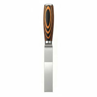 Stainless Steel Wood-Grain Handle Putty Tapered Blade