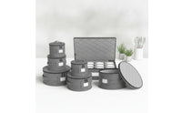5 Pieces China Storage Set with Zippers Zippered Organizer Long-Lasting