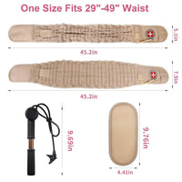 Inflatable Lumbar Support Belt with Air Pump