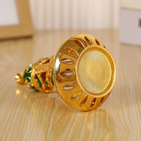 Ornate Perfume Bottle Openwork Home Decor Scrollwork