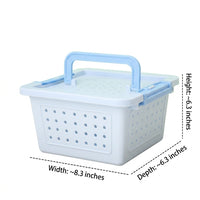 Hamster Carrier and Small Pet Transport Cage, PP Hard Box Small Pet Carrier with Secure Lid and Top Handle, Ventilated Travel Carrier