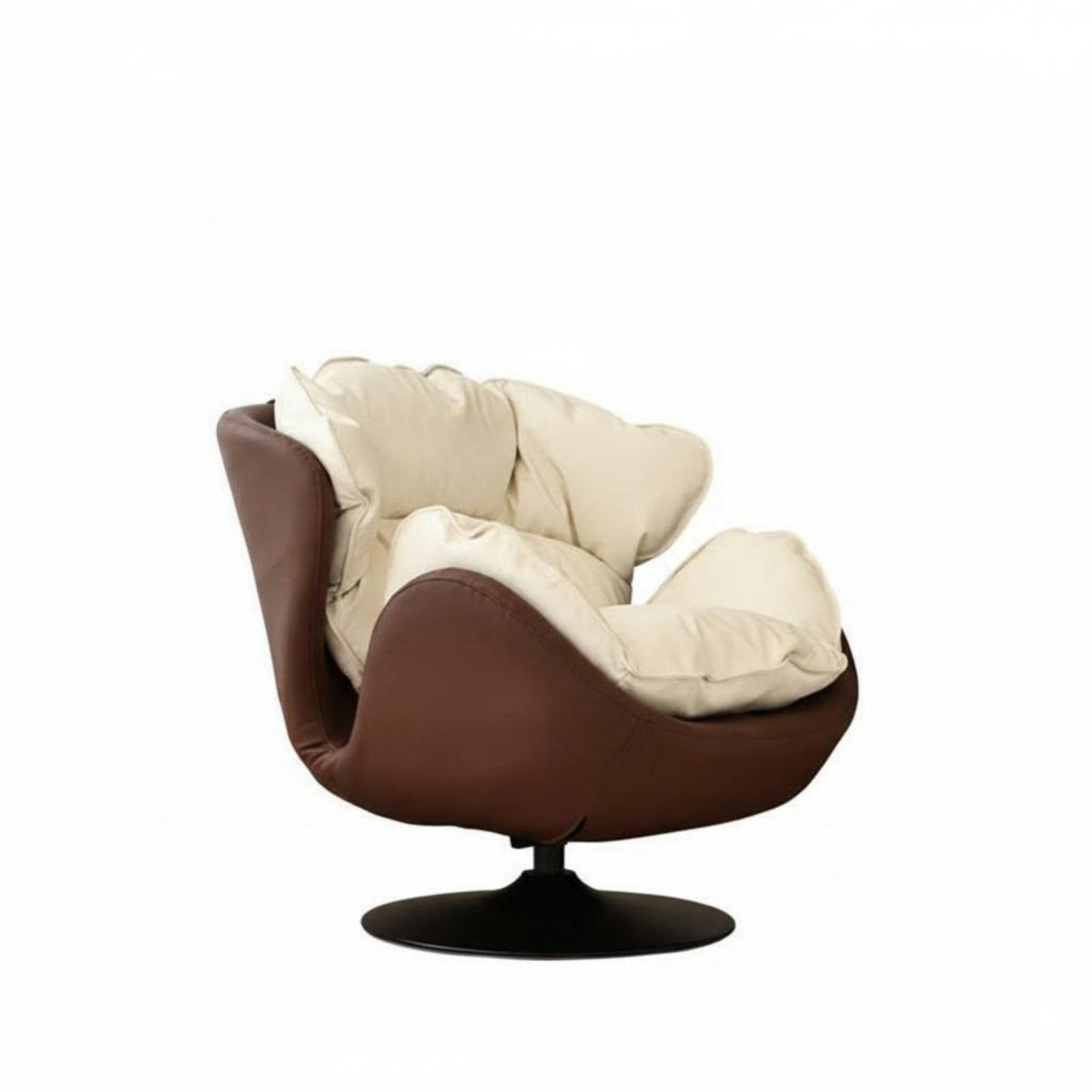 Morelaxationrn rotating Tub Chair Luxury relaxationsign Accent Seat Padrelaxationd Cushioning Ergonomic for Bedroom