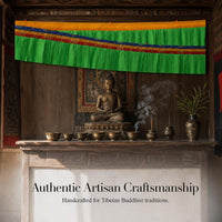 Tibetan Buddhist Altar Cloth Wall Hanging Table Skirt Decoration 5m