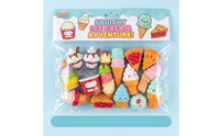 24 Pieces Stress-Relief Food Squishy Toy Squeezable Slow-Rising Squishy Toy Soft Slow-Rising Squishies Cute for Children, Party Favors, Classroom Rewards, Gift Bags