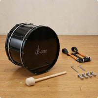 Black Marching Drum Adjustable Band Gear for Procession