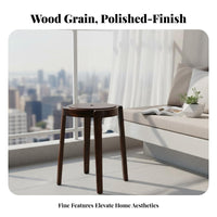 Square Wooden Stool Nordic Design Long Bench Versatile Use for Adults