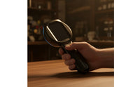 Physical Buttons Handheld Digital Magnifier Three-Color Lighting Handheld Magnifier Compact Handle Electronic Vision Aid Light-Switching